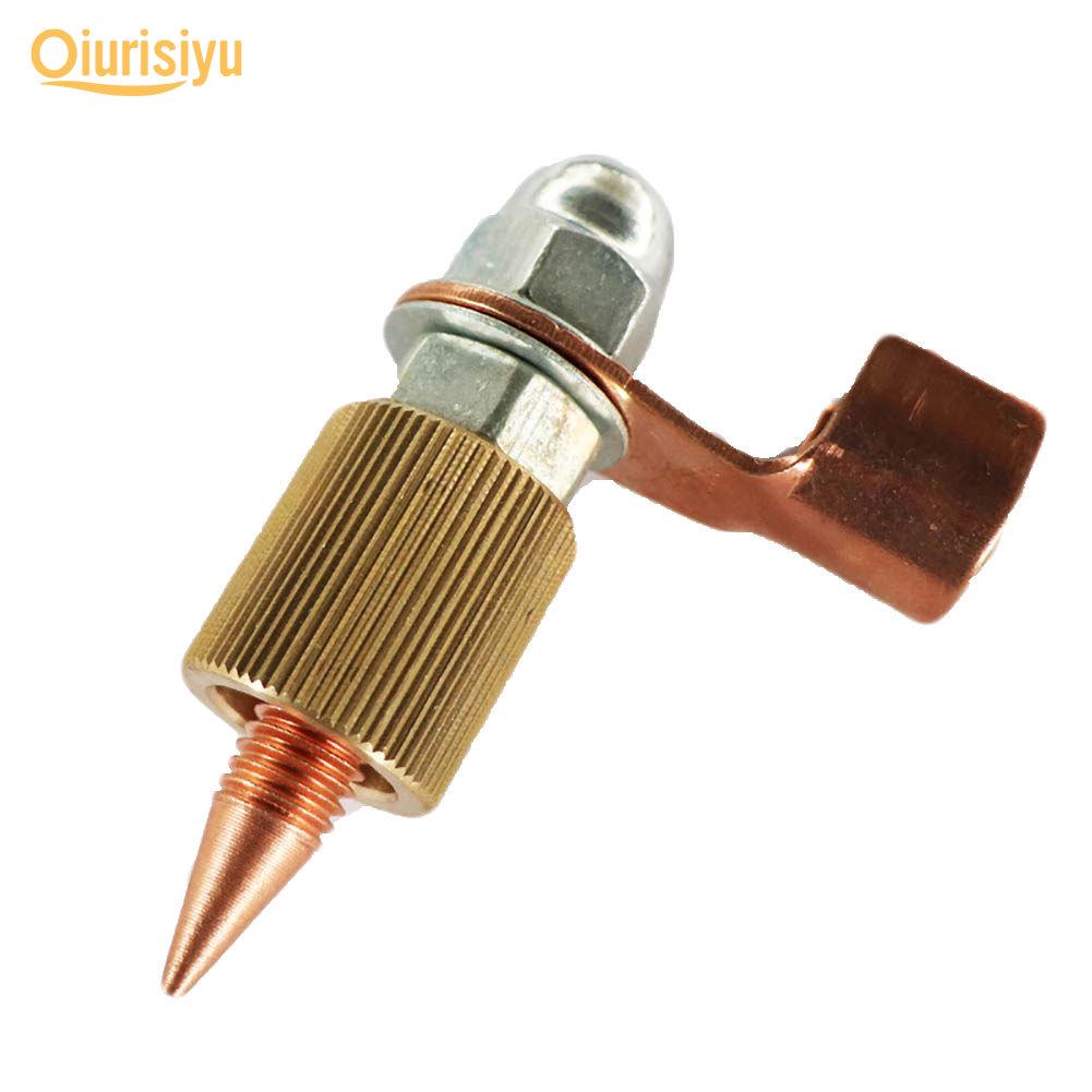 Магнитная стойка, с регулируемым контактом и клеммой, для подключения нулевого сварочного кабеля