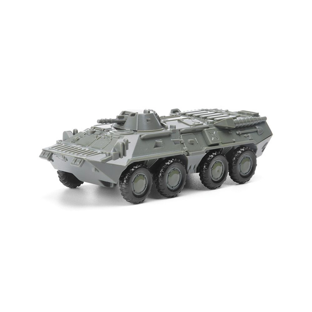 4D 1:72 DIY Model Building Kits Armoured Tank Plastic Toys Tank Truck