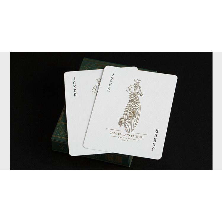 Theory11 Green Monarch Игральные карты USPCC Bicycle Monarchs Колода Карточные игры Волшебные трюки