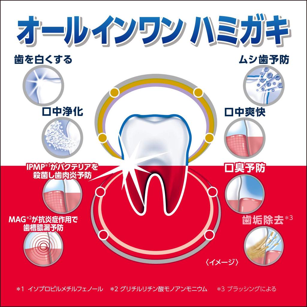 Camtect Complete Care EX [quasi-drug] Toothpaste for preventing periodontal disease (gingivitis and pyorrhea) 105g x 2 bottles + Shumitect