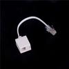 Rj11 6P4C Female To Ethernet Rj45 8P8C Male F/M Adapter Converter Cable Phone