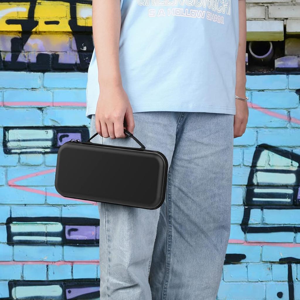 Модель HEYSTOP OLED Switch OLED защитная 8 игровая карта EVA полностью удобная для большого хранения Подарок на день [Switch case/Switch compatible] чехол, чехол,