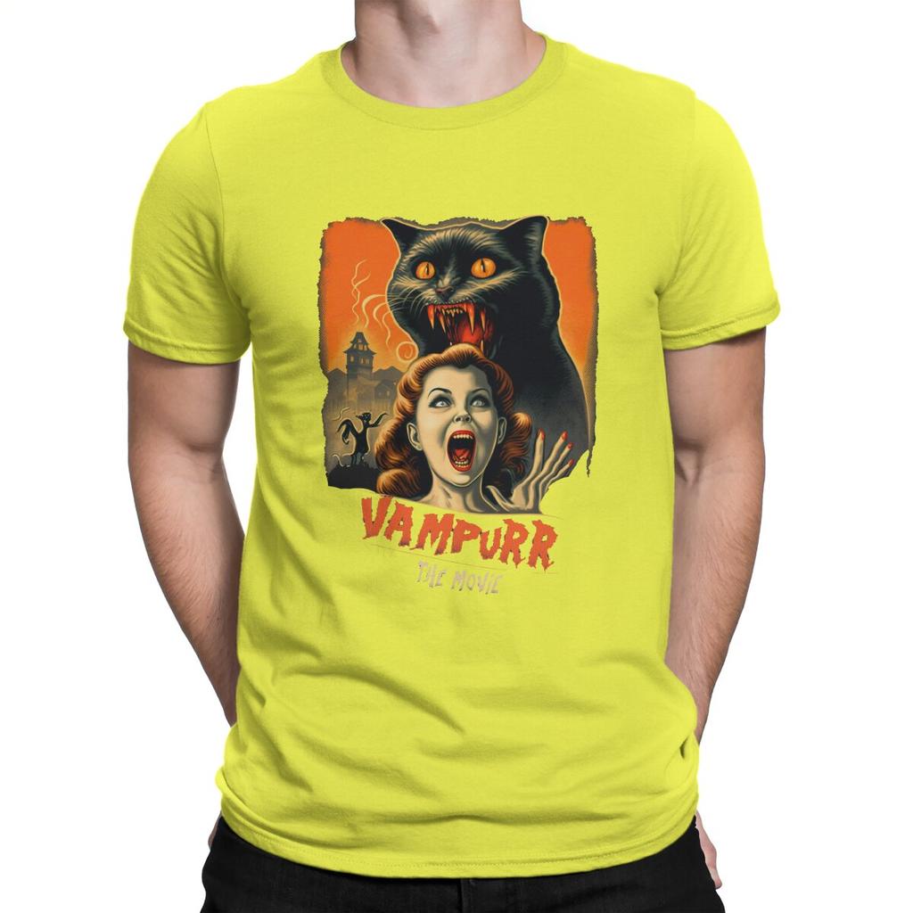 Футболка в стиле хип-хоп Vampurr The Movie Cat The Return Of Vampurr, футболка для отдыха, новинки для взрослых