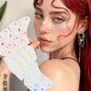 6 Sheets Waterproof Glitter Freckles Stickers Temporary Tattoo Stickers  Body Jewelry