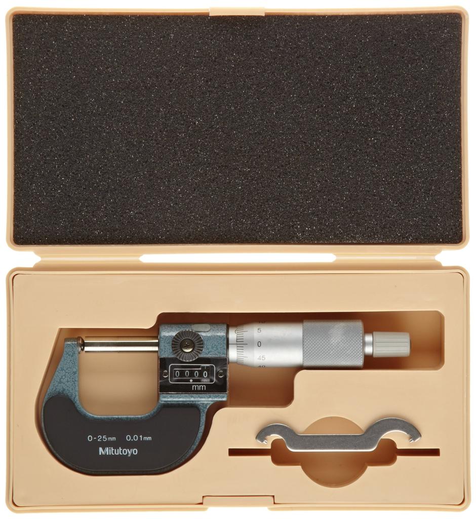 Mitutoyo Одиночный сферический микрометр (Считать) БМС-25К 295-115