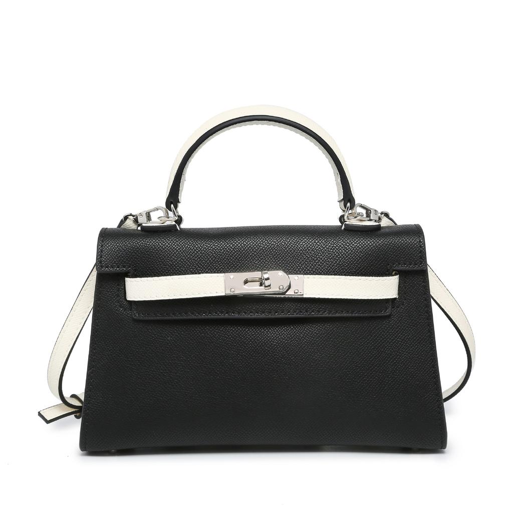 Горячая сумка второго поколения без пуха из натуральной кожи, высококлассная модная женская мини-сумка для ношения в руке, текстурная сумка-тоут