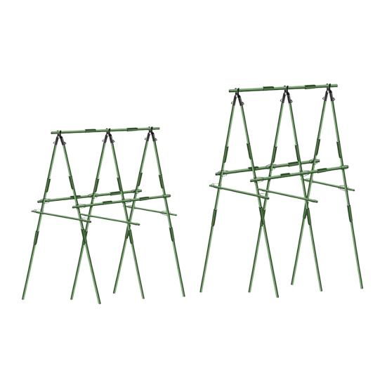 Металлическая садовая решетка для вьющихся растений А-образная решетка для винограда с нескользящей текстурой Уличная опора для растений для винограда Цветы Овощи