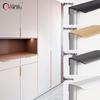 Oukali Curved Invisible Edge Aluminum Cabinet and Wardrobe Handle