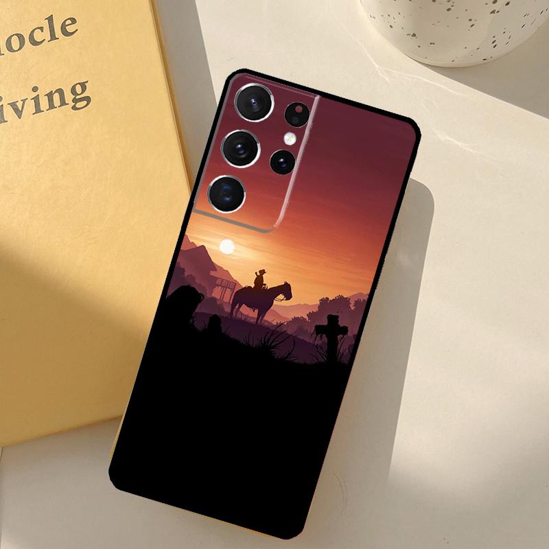 Чехол Red Dead Redemption 2 для Samsung Galaxy S23 S20 FE S21 S22 Ultra Note 20 S10e S8 S9 S10 Note 10 Plus