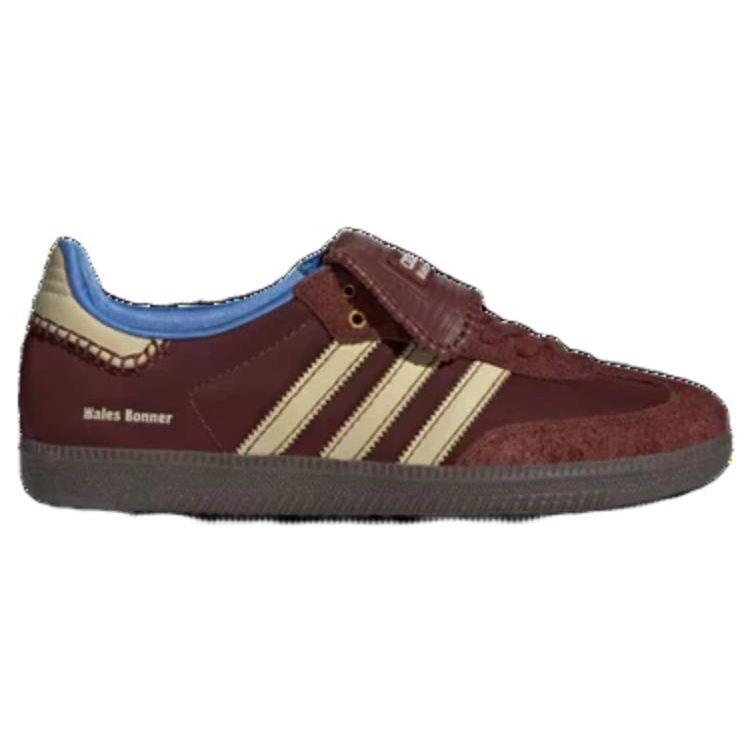 Wales Bonner x adidas Samba Нейлон Лисий Коричневый Унисекс Кроссовки Песочно-Бежевый Счастливый Синий IE0579