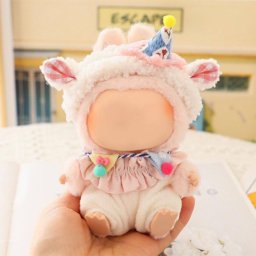Costume 6.69 Inch Plush Toy Costume High Quality 17cm Doll Replacement Costume Fashion Doll Costume Doll Not Included