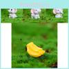 Adorable Resin Elephant Figurine Cute Desk Ornament For Fairy Garden Decoration