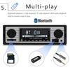 Bluetooth Ретро Автомобильное Радио Mp3-плеер Стерео Usb Aux Классическая Автомобильная Стерео-Аудио