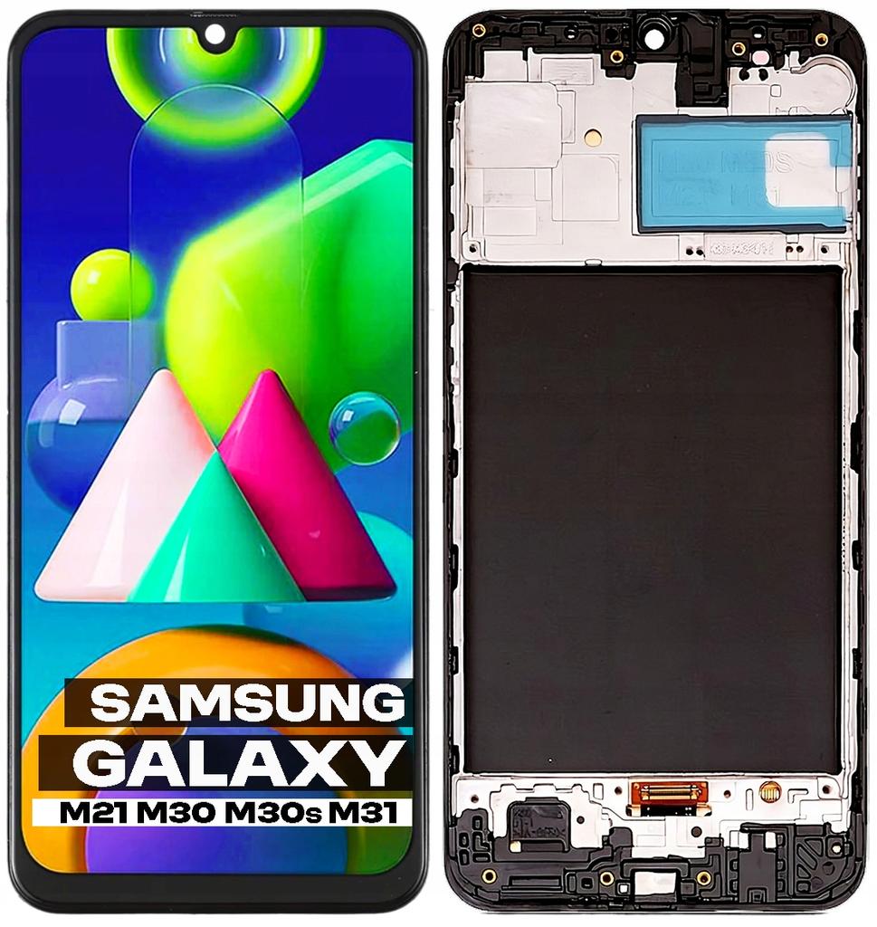LCD Display + Touchscreen Samsung SM-M215 Galaxy M21 M30 M30s M31 (OLED) Black Frame