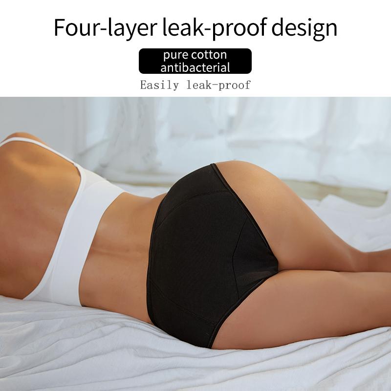 Большие размеры, 50-120 кг, женские трусики, сексуальные полые сетчатые трусики из чистого хлопка с промежностью, супер впитывающие физиологические трусики, нижнее белье, трусы