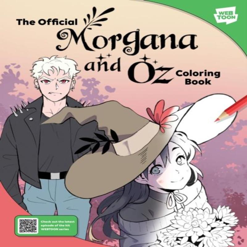 The Official Morgana and Oz Coloring Book by Walter Foster Creative Team Paperback Book 9780760389683