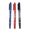 Permanent Marker Pen Twin Tips Doubled Headed Hook Line For Cd Dvd Media Disc