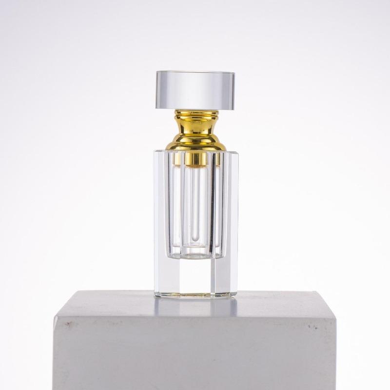 1ml crystal agarwood essential oil in separate bottles Crystal perfume bottle High grade crystal small empty bottle