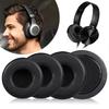 1 пара круглых амбушюр из протеиновой кожи, защитные чехлы для наушников, амбушюры, аксессуары для наушников