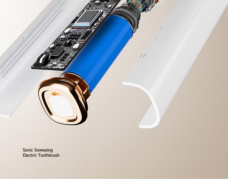 26-Year Anniversary Smart Electric Toothbrush: Wireless Charging, Waterproof, Magnetic Levitation Sonic Vibration, Soft Bristles