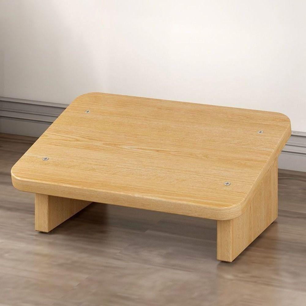 Nursing Step Leg Foot Stool Wooden Foot Pedal Mat Space Saving Desk Footstool Posture Correction