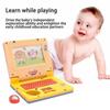 1 Set LED Kids Learning Laptop Multi-function Baby Learning Toy  Animal Recognition