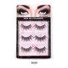 Многоразовые длинные сексуальные объемные ресницы ручной работы Fluffys3D Lashes Natural ExtensionsFalse Eyelashs Makeup Full Strip Lashes