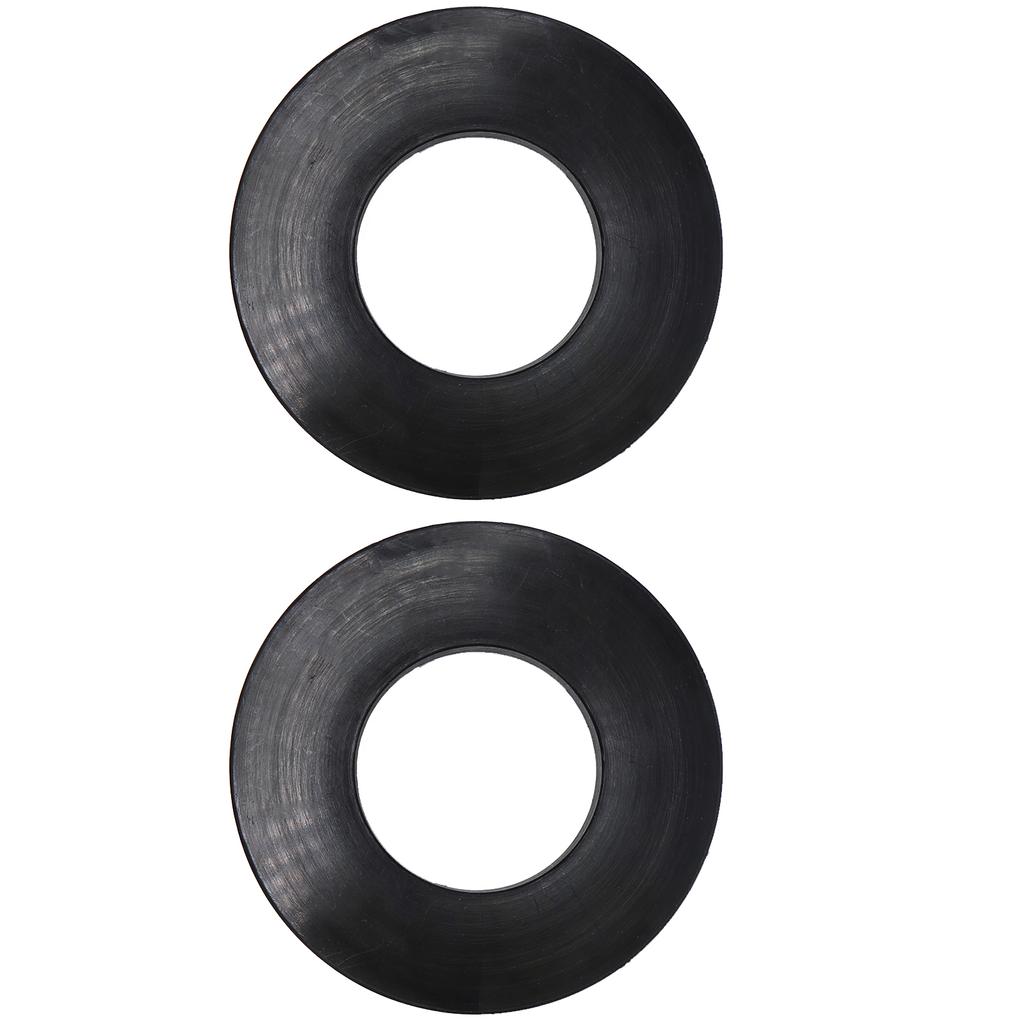 2PCS Universal Shock Absorbing Rubber Ring Bushing Suspension Top Tower Buffer Engine Hood Seal Sound Deadener Rack Bearing