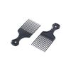 Wide Teeth Insert Hair Combs Black Pick Comb Hair Styling Tools Fork Hairbrush  Salon