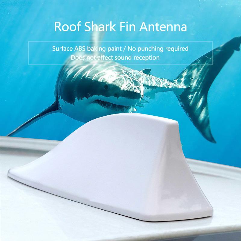 zjvc8 Car Signal Aerials Shark Fin Antenna For Mitsubishi Pajero Outlander XL Montero Lancer Triton l200 Galant Evo ASX Car Accessory