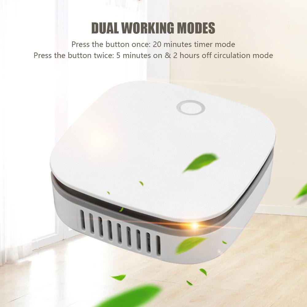 Портативный очиститель воздуха, генератор озона O3, дезодоратор с отрицательными ионами, стерилизатор для удаления запаха
