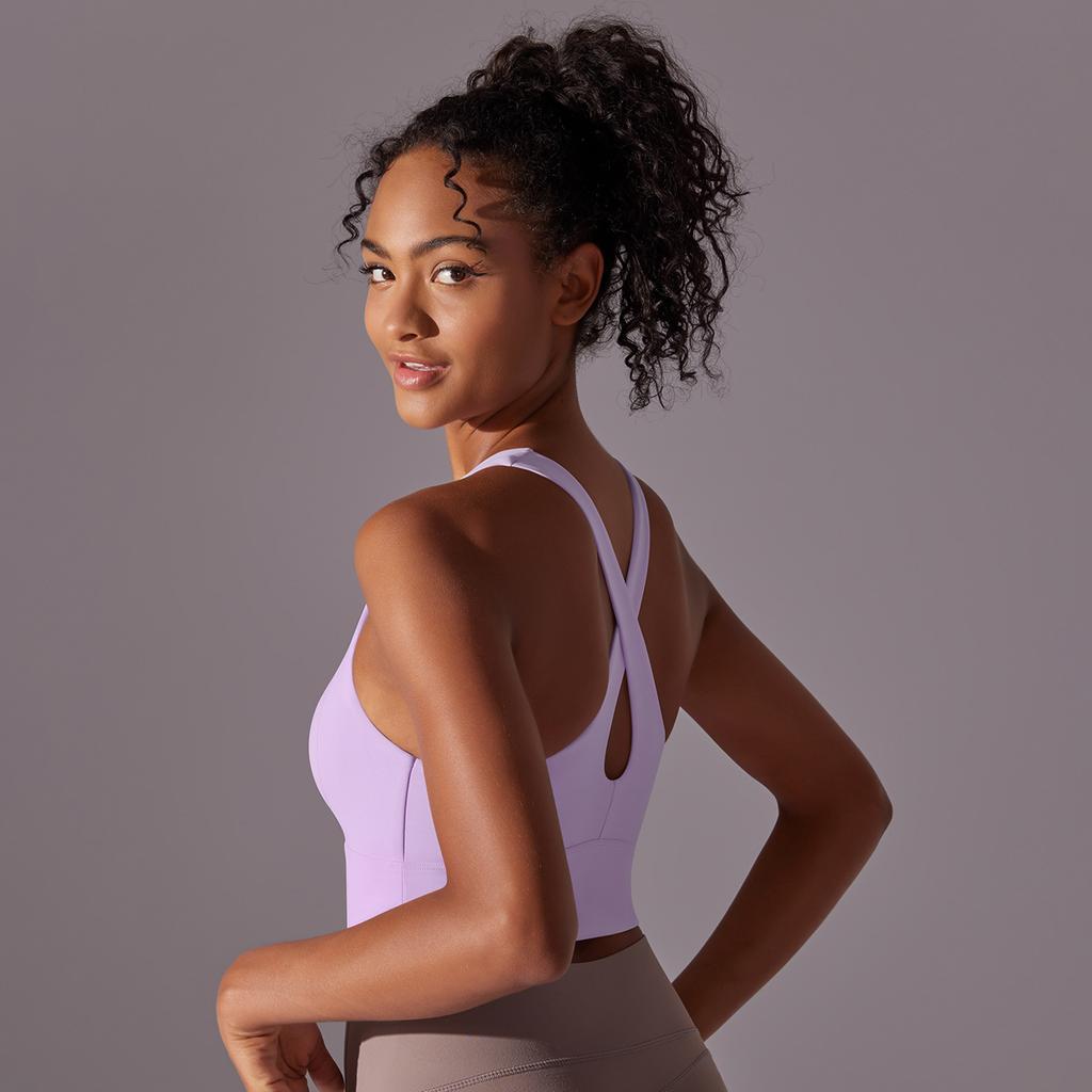 Обнаженный спортивный бюстгальтер с эффектом пуш-ап, сексуальный бесшовный цельный бюстгальтер, красивый бюстгальтер для йоги со спинкой, жилет для бега и фитнеса для женщин