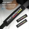 BBKK9 Adjustable Plush Pad Car Seat Safety Belt Cover Shoulder Protect For BMW Performance E91 X5 E70 F11 E30 F31 X3 F25 F32 x7