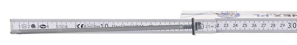 GTR6 SP A19 screws 5.5/6.3x200mm RAL 9006