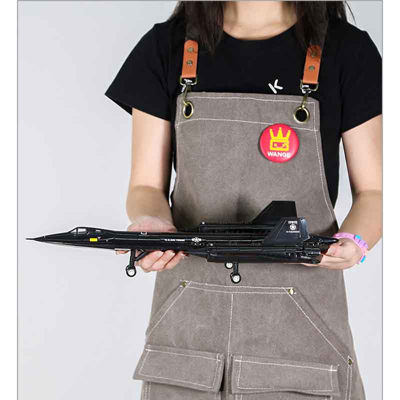 Moc 183Pcs Creative Military Model Blackbird Reconnaissance Aircraft Fighter Diy Assembly Building Blocks Children'S Puzzle Toy