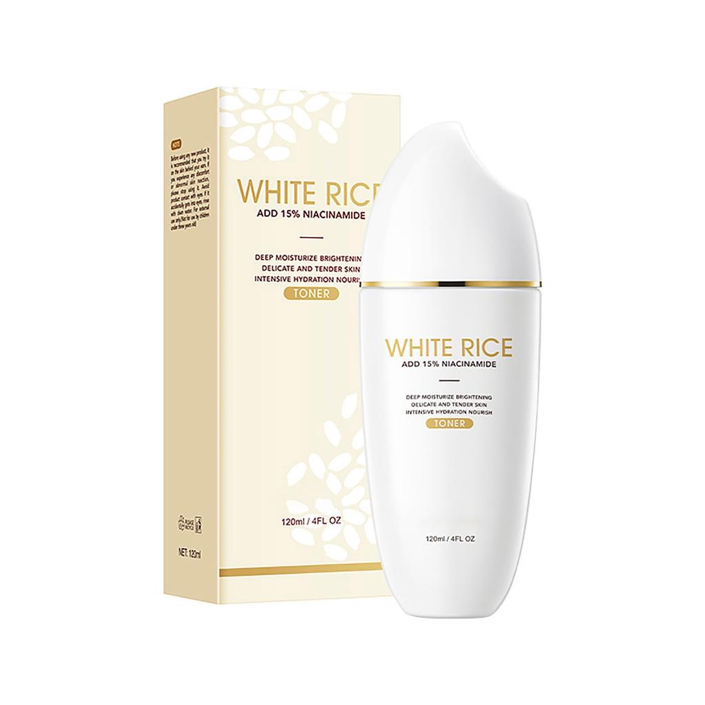 Тоник с ниацинамидом и белым рисом, увлажняющий, осветляющий, фиксирующий влагу, 120 мл