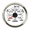 Auto Truck Boat 52mm 40-120℃ Water Temp Gauges 287.4-22.4ohm Input Signal Water Temperature Meters with 7 Kinds Backlight Color