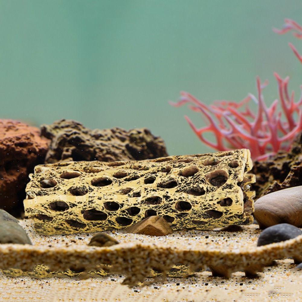 Simulation Shrimp Hiding Cave Trunk Shape Shrimp Shelter Fish Shrimp Dodging House Aquarium