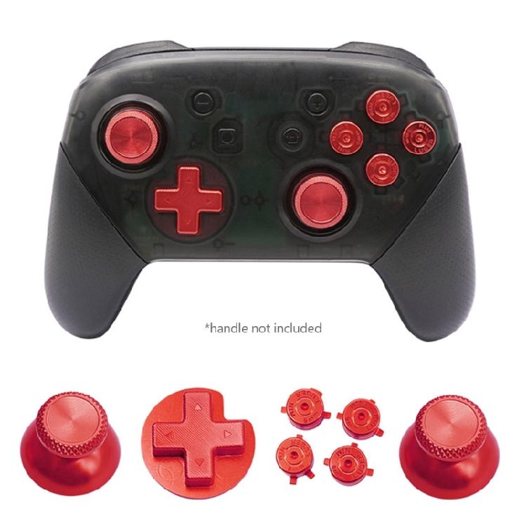 Replacement ABXY Trigger Buttons Mushroom for Head with Screwdriver for Switch P