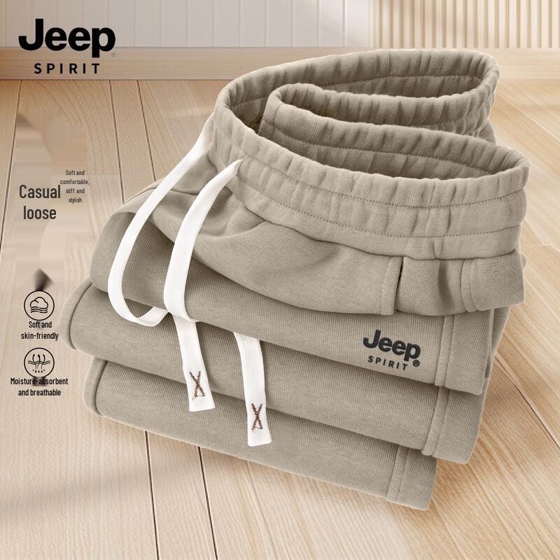 JEEP SPIRIT Мужские повседневные спортивные штаны-джоггеры Осень 2025