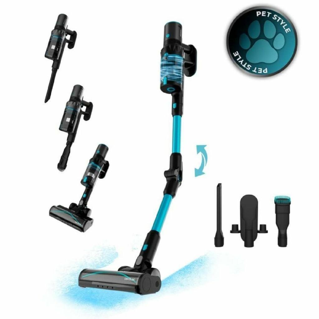 Cecotec Rockstar 3500 Storm Pet Flex vacuum cleaner 150 AW Black/Blue