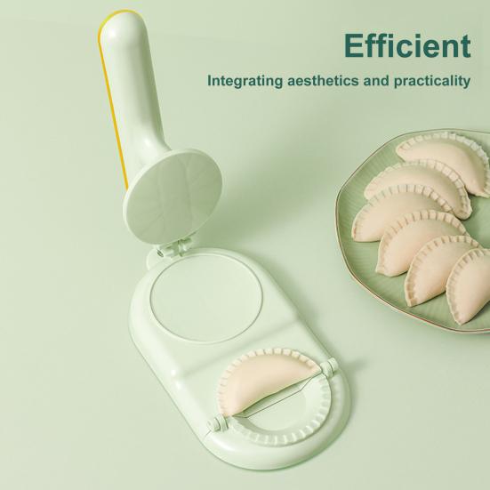Dumpling Maker 2-in-1 Portable Multifunction Manual for Quick Empanada Dumpling Making Dumpling Maker Press Kitchen Use