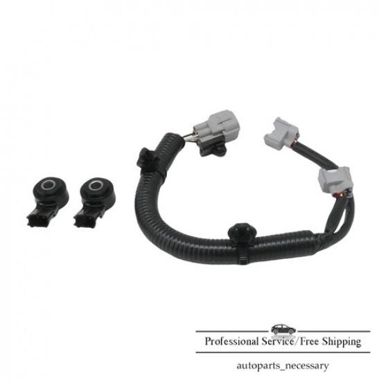 Pair Knock Sensor W/Wire Harness Assy For 4Runner FJ Tacoma Tundra 4.0L V6