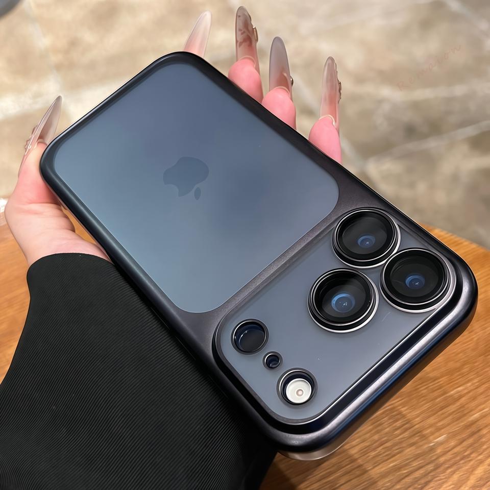 Ультратонкий чехол для телефона iPhone 17 Air 16E 14 15 16 13 Pro Max Plus 16Pro 17Pro Max Матовый Официальный Ударопрочный Защитный Чехол