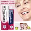 Thermoplastic Denture Adhesive 28g Denture Grip Adhesive Long-Lasting Soft Reliner Tooth Glue for Daily Women Men Adults