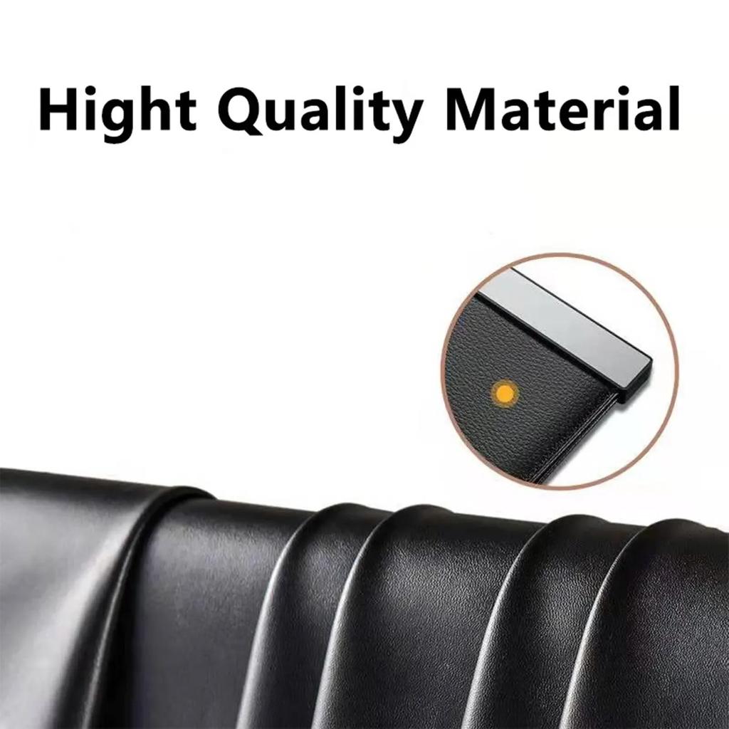 Кожаный автомобильный мусорный мешок, водонепроницаемое ведро для хранения, подвесное мусорное ведро на заднее сиденье автомобиля, органайзер для спинки сиденья автомобиля, сумка для хранения TeslaY X