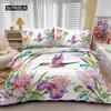 Tropical Birds Duvet Cover Patterns Exotic Luxury Duvet Cover European Design Retro Duvet Cover Bedding Sets for Bedroom Women
