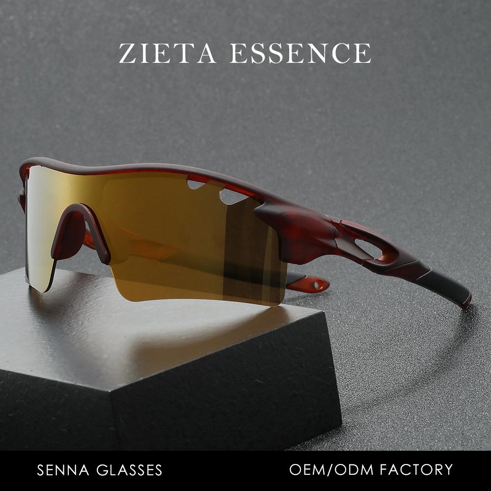 Outdoor Cycling Glasses Special-Shaped Sports Windproof Men'S And Women'S P Sunglasses Half-Frame Sunglasses 0796