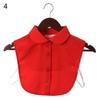 Vintage Detachable Cotton Clothes Accessories Shirt Fake Collar Lapel Blouse Top False Tie