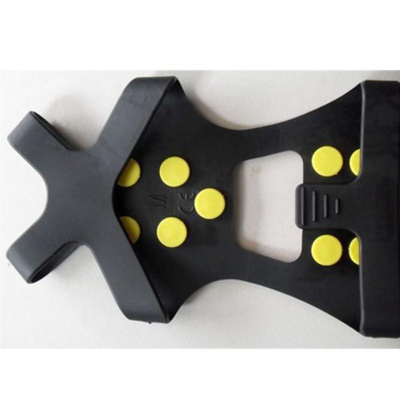 Outdoor Unisex Snow Antislip Spikes Grips Grippers Crampon Cleats For Shoes Boot Overshoses